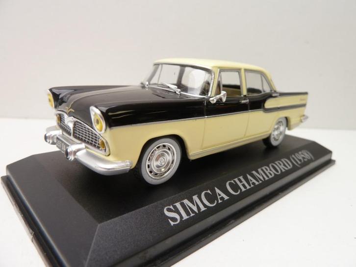 Simca Chambord  [1958]  edition atlas, Hobby en Vrije tijd, Modelauto's | 1:43, Zo goed als nieuw, Auto, Overige merken, Ophalen of Verzenden