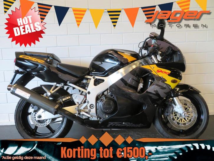 Honda CBR 900 RR FIREBLADE BOS GAVE BIKE! (bj 1996), Motoren, Motoren | Honda, Bedrijf, Super Sport, meer dan 35 kW