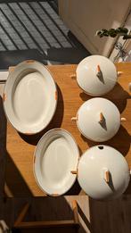 Tableware art deco Petrus Regout Sphinx | 5 stuks, Antiek en Kunst, Ophalen of Verzenden