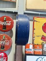 Boch station/ fabrieks klok 2 zijdig, Verzamelen, Ophalen, Gebruikt, Lichtbak of (neon) lamp