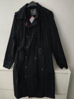 Zwarte gevoerde trenchcoat van GSUS IDUSTRIES, Zwart, Maat 42/44 (L), Nieuw, Ophalen of Verzenden