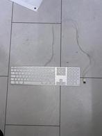 Apple toetsenbord bedraad, Computers en Software, Toetsenborden, Multimediatoetsen, Ophalen of Verzenden, Zo goed als nieuw, Qwerty