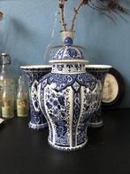 Delfts Blauw kaststel, Antiek en Kunst, Antiek | Vazen, Ophalen of Verzenden