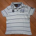 PME Legend polo t- shirt beige streep maat L, Ophalen of Verzenden, Zo goed als nieuw, Beige, PME LEGEND