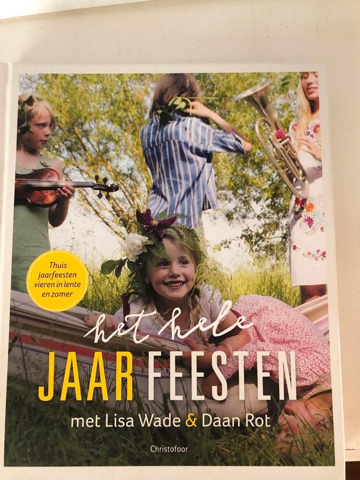 Het hele jaar feesten - Lisa Wade & Daan Rot, Boeken, Hobby en Vrije tijd, Zo goed als nieuw, Overige onderwerpen, Geschikt voor kinderen