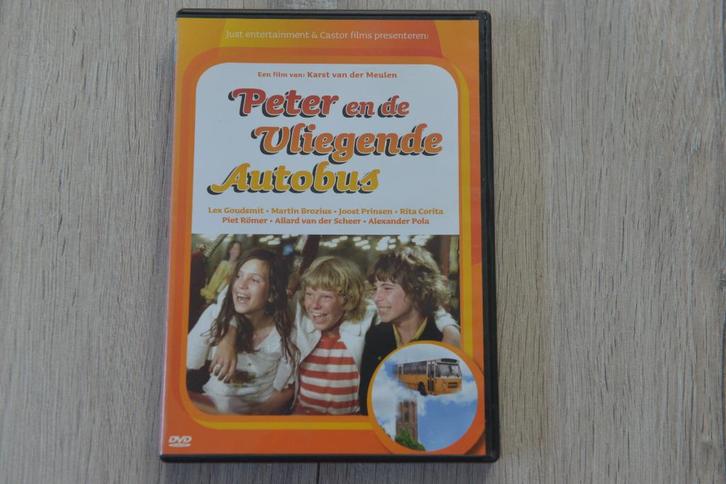 PETER EN DE VLIEGENDE AUTOBUS  een film van Karst van der Me, Cd's en Dvd's, Dvd's | Kinderen en Jeugd, Zo goed als nieuw, Alle leeftijden
