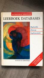 D.M. Kroenke - Leerboek databases, D.M. Kroenke, Zo goed als nieuw, Verzenden