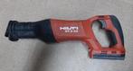 Hilti schrobzaag op accu, Doe-het-zelf en Verbouw, Gereedschap | Zaagmachines, Decoupeerzaag, Ophalen of Verzenden, Zo goed als nieuw