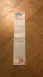 Strippenkaart blauw fl 8,05, Verzamelen, Ophalen of Verzenden, Zo goed als nieuw, Trein, Overige typen