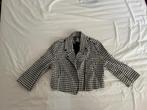 Vintage zwart/wit geruit jasje (kind - 12 jaar), Meisje, Ophalen of Verzenden, Zo goed als nieuw, Sophyline & Co