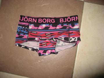 zgan meisjes slip met dierprint, Bjorn Borg, mt 140 beschikbaar voor biedingen