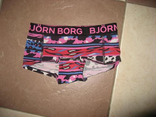 zgan meisjes slip met dierprint, Bjorn Borg, mt 140, Kinderen en Baby's, Kinderkleding | Maat 140, Zo goed als nieuw, Meisje, Nacht- of Onderkleding