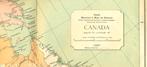 Historische Landkaart Canada 1937, Overige gebieden, Verzenden, Landkaart, 1800 tot 2000