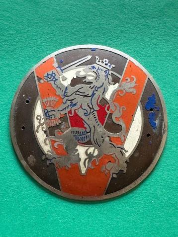 Zeldzame Nederlandsche Leeuw badge. Tbv. Uw oldtimer.  beschikbaar voor biedingen
