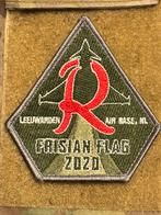 Embleem frisian flag 2020 Leeuwarden AB, Verzamelen, Luchtvaart en Vliegtuigspotten, Verzenden, Nieuw, Patch, Badge of Embleem