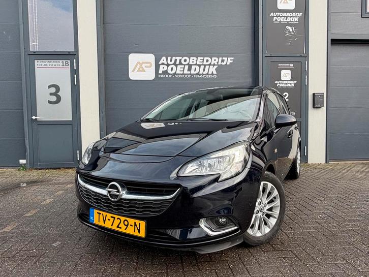 Opel Corsa 1.0T 66KW/90PK 5D 2018 Blauw Navi Pdc Nap Vol, Auto's, Opel, Bedrijf, Corsa, ABS, Airbags, Airconditioning, Android Auto