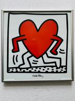 Keith Haring poster Untitled Heart in lijst, Minder dan 50 cm, Foto of Poster, Minder dan 50 cm, Gebruikt