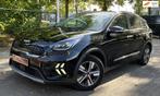 Kia Niro 1.6 GDi PHEV DynamicPlusLine Plug-in Camera Navi Ca, Auto's, Gebruikt, Leder en Stof, Zwart, Plug-in hybride
