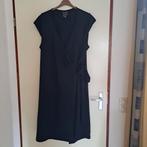 17) diep zwarte jurk merk King size mt xl, Ophalen of Verzenden, Zo goed als nieuw, Zwart, Jurk