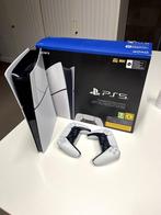 PlayStation 5 Digital 1TB + 2 controllers, Spelcomputers en Games, Spelcomputers | Sony PlayStation 5, Ophalen of Verzenden, Zo goed als nieuw