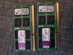 2x Kingston geheugenbank voor laptop 2x 4gb, Computers en Software, RAM geheugen, Ophalen of Verzenden, Zo goed als nieuw, DDR3