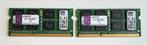 Kingston DDR3 4 Go 1333 MHz PC3-10600 KTA-MB1333/4G, Computers en Software, RAM geheugen, Ophalen, Gebruikt, DDR3, Desktop