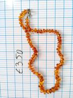 mooie orange ketting, Ophalen of Verzenden, Zo goed als nieuw, Oranje, Overige materialen