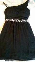 Mooie cocktail jurk maat S, Zwart, Cocktailjurk, Ophalen of Verzenden, Zo goed als nieuw