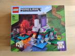 Lego Minecraft 21172 The Ruined Portal, Ophalen, Zo goed als nieuw, Complete set, Lego