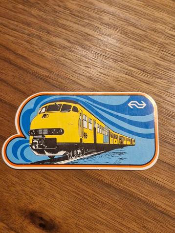 2597 NS Trein Sticker  beschikbaar voor biedingen
