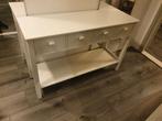 Sidetable, Huis en Inrichting, Tafels | Sidetables, Ophalen, Gebruikt, 25 tot 50 cm, Rechthoekig