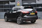 Nissan QASHQAI 1.2 Tekna Automaat 22.010 km! (bj 2015), Gebruikt, 4 cilinders, 116 pk, Zwart