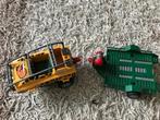 Playmobil safari auto met aanhanger 37 cm. Er is 1 band zoek, Ophalen of Verzenden, Gebruikt