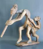 Antique African erotic wood sculpture, Antiek en Kunst, Ophalen of Verzenden