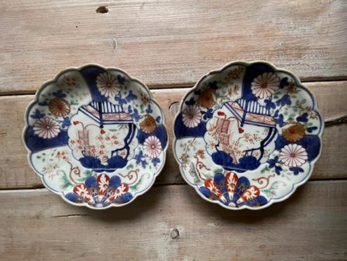 2 x antiek Japans Imari bord. Begin 18e eeuw.    Japans Imar, Antiek en Kunst, Antiek | Porselein, Ophalen