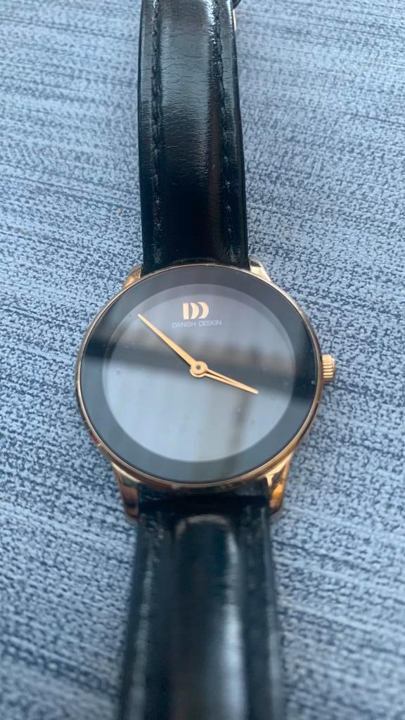 Danish Design dameshorloge, Sieraden, Tassen en Uiterlijk, Horloges | Dames, Zo goed als nieuw, Overige merken, Leer, Ophalen of Verzenden