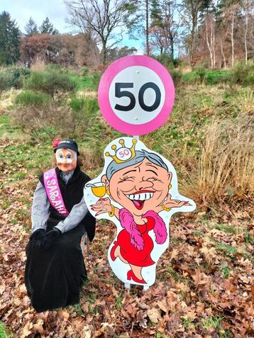 Feest set voor 50 jarige verjaardag Sarah of Abraham zie adv beschikbaar voor biedingen