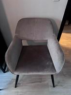 Woood eetkamerstoelen velvet - 3 stuks, Ophalen, Drie, Zo goed als nieuw, Stof