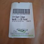 Parkeerkaart IJsbaan & KNSB centrum Utrecht, Eén persoon