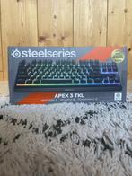 Steelseries toetsenbord APEX 3 TKL, Computers en Software, Toetsenborden, Gaming toetsenbord, Nieuw, Qwerty, Bedraad