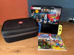 Nintendo Switch + 3 Games (Minecraft, Mario, Starlink), Spelcomputers en Games, Avontuur en Actie, Gebruikt, 1 speler, Eén computer