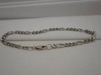 Zilveren schakel armbandje nr.1445, Verzenden, Zo goed als nieuw, Zilver, Zilver