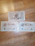 1000 mark biljetten Duitsland 1910, Postzegels en Munten, Bankbiljetten | Europa | Niet-Eurobiljetten, Setje, Duitsland, Ophalen of Verzenden