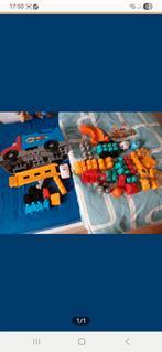 Megabloks met vrachtwagen en veel blokken, Ophalen of Verzenden, Gebruikt, Megabloks