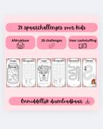 28 spaarchallenges voor kids (cashstuffen), Ophalen, Zo goed als nieuw, Overige merken