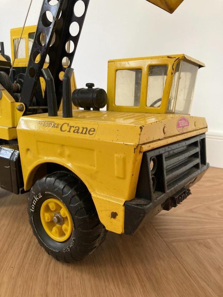 Mighty Tonka Crane # 3940 /  1974-1975, Verzamelen, Speelgoed, Gebruikt, Ophalen of Verzenden