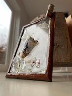 Gebroken fles Captain Morgen epoxy kunstwerk, Antiek en Kunst, Ophalen of Verzenden