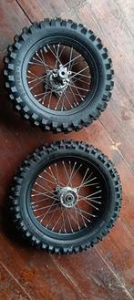 Kleine wielenset 65cc ktm / gasgas / husqvarna, Ophalen of Verzenden, Gebruikt