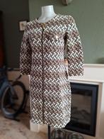 Caroline Biss warme bruine crème jurk M 38, Maat 38/40 (M), Bruin, Verzenden, Zo goed als nieuw