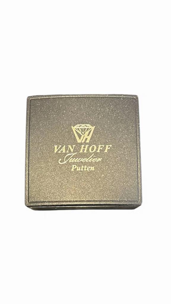 14-Karaat Gouden Ring met Diamant, Sieraden, Tassen en Uiterlijk, Portemonnees, Zo goed als nieuw, Ophalen of Verzenden